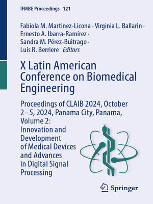 cover image of X Latin American Conference on Biomedical Engineering